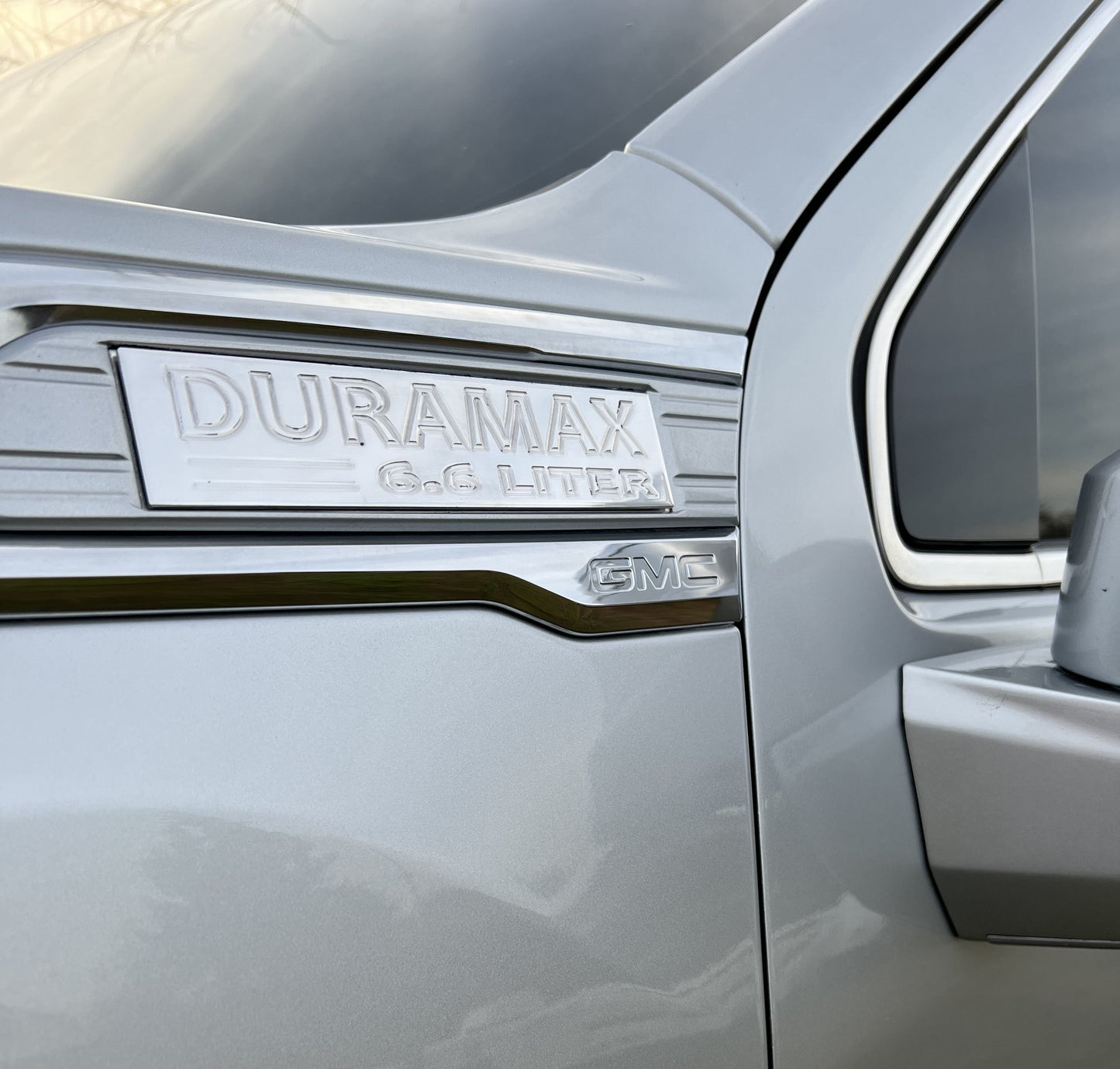 20-25 GMC Duramax Fender Badge