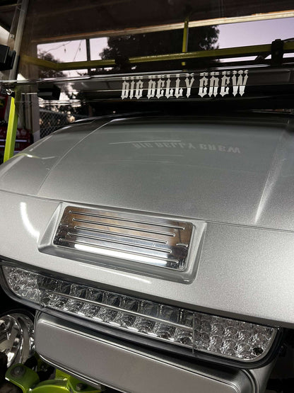 EZGO TXT Billet Badge